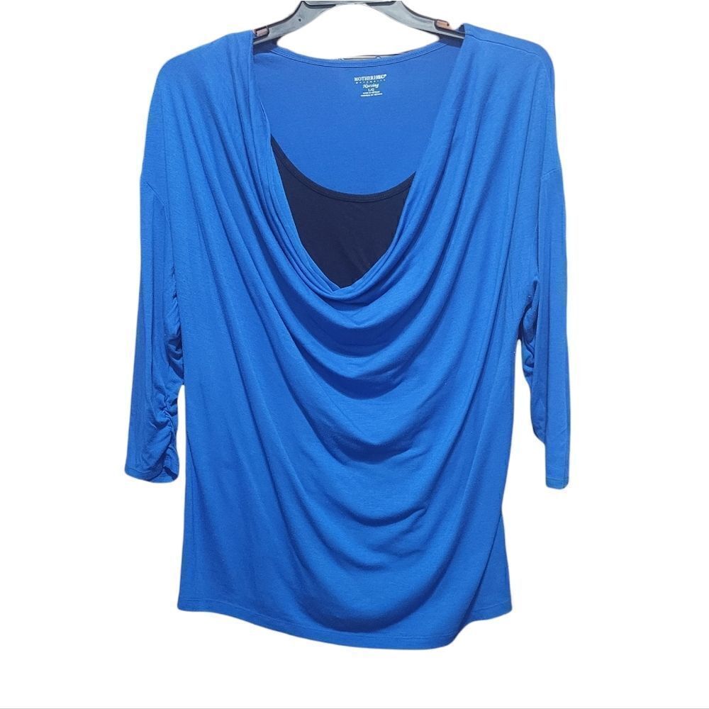 Motherhood draped Nursing top